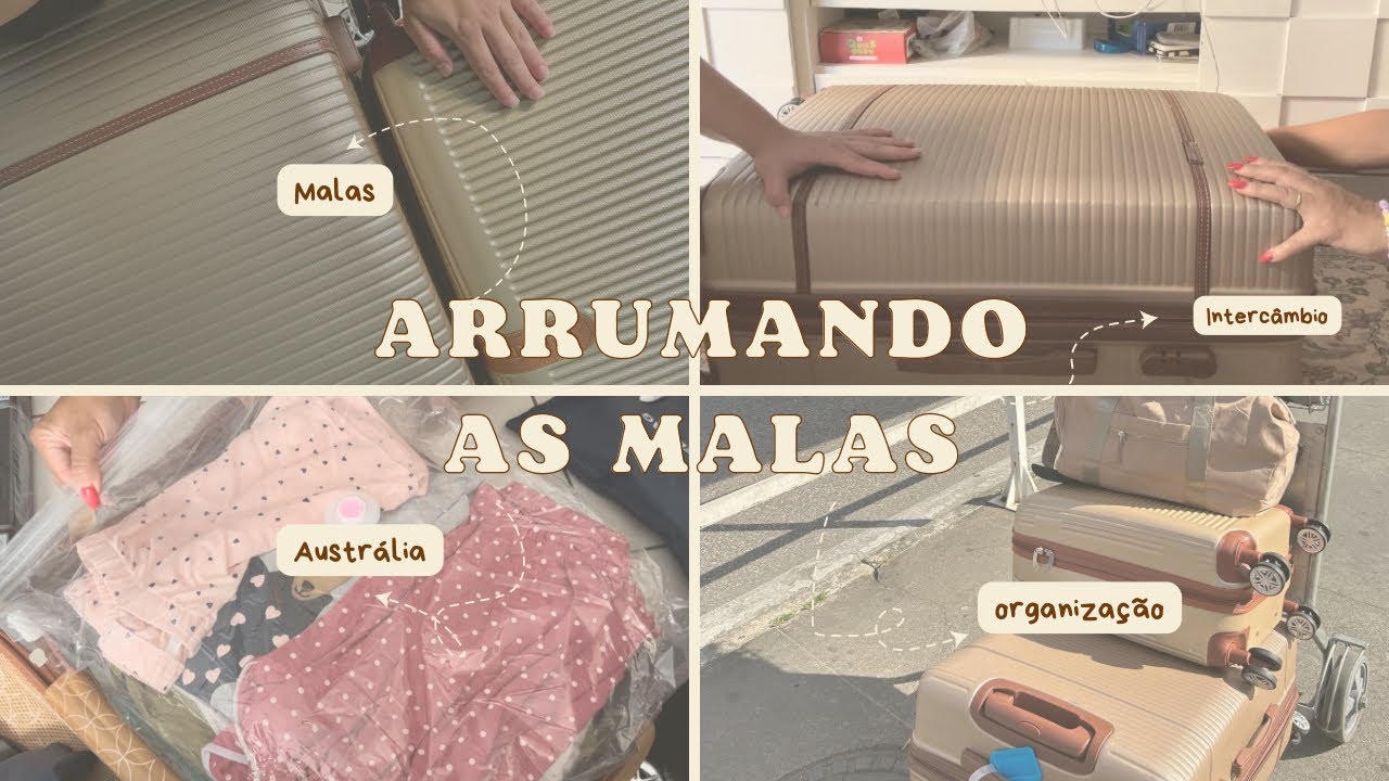 Diário de intercâmbio: Arrumando as malas #ep1