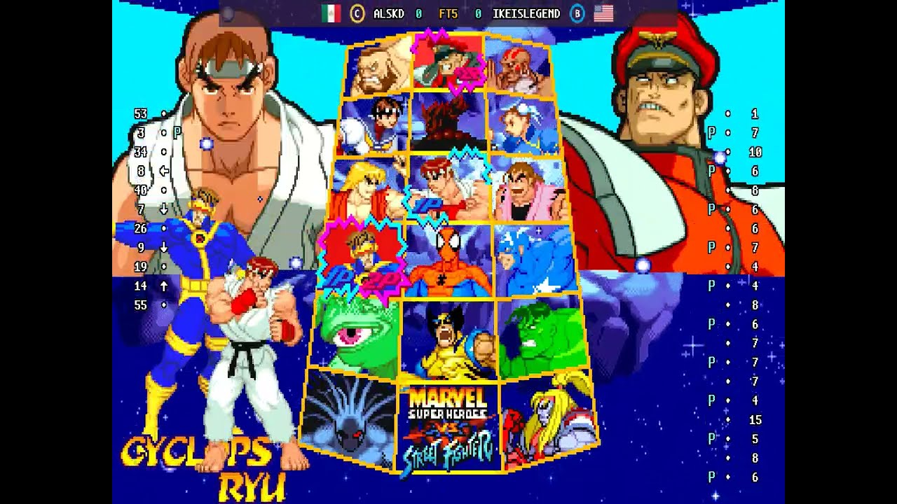 Marvel vs. Street Fighter - 🇲🇽 ALSKD(C) vs 🇺🇸 IKEISLEGEND(B) | Fightcade (2026-03-04 02:13 UTC)