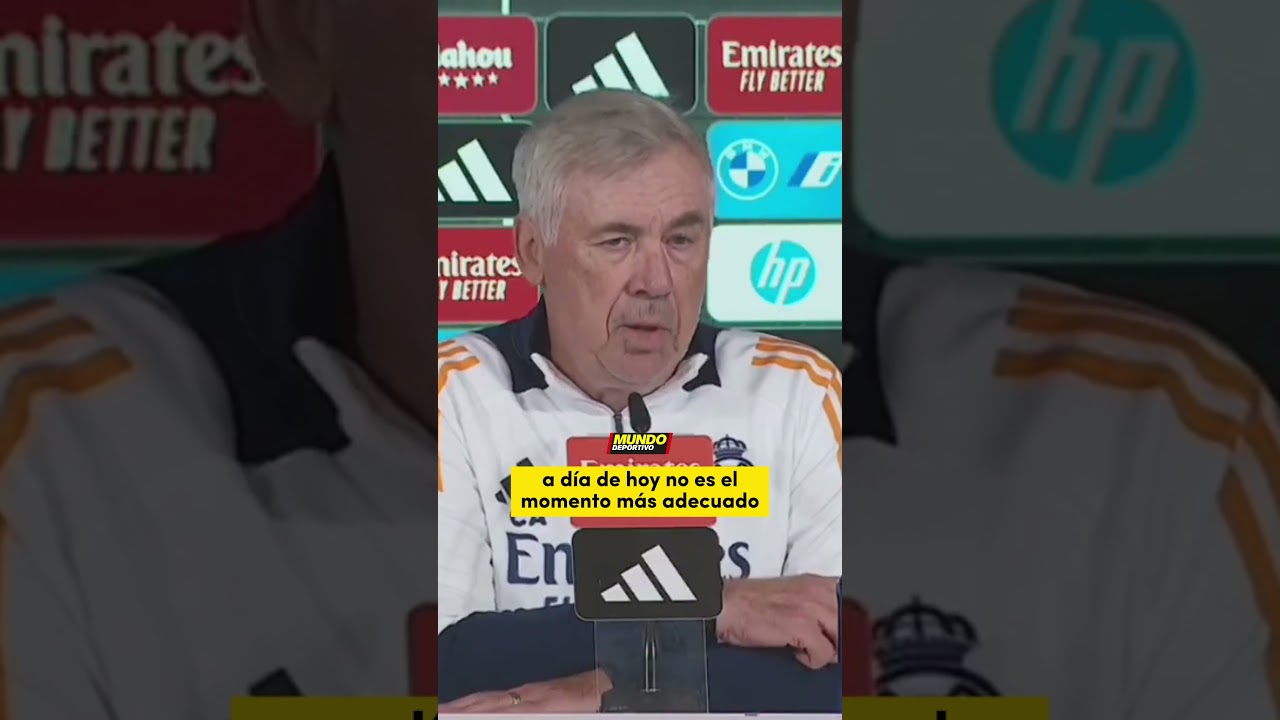 &iquest;Se arrepiente Ancelotti de haberse quedado en el Real Madrid? #shorts