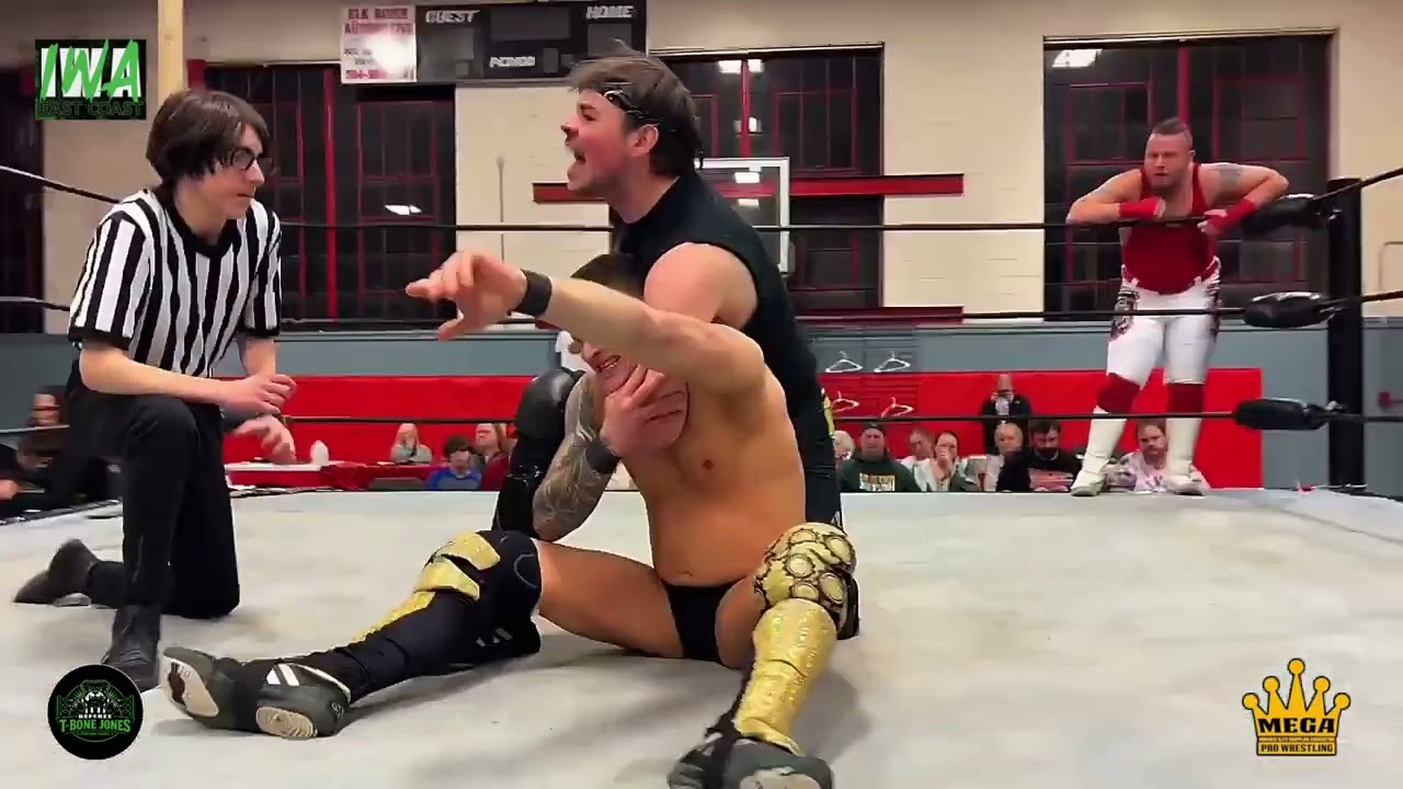 GREENHORNS vs. SHOOTER SOCIETY Mega Tag Team Title Match From IWA East Coast 