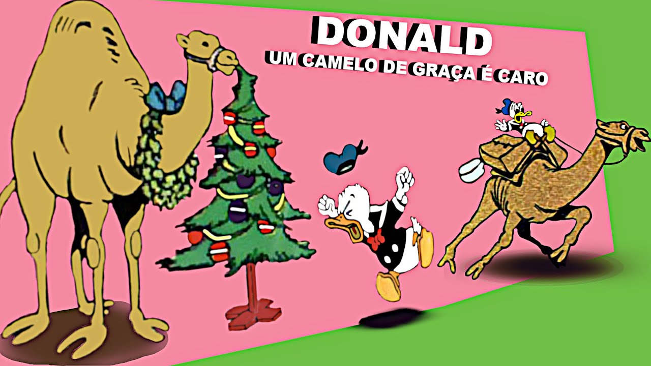DONALD - Um Camelo De Graça É Caro |Contos da Disney| Gibi Disney| | Presente De Natal| Quadrinhos
