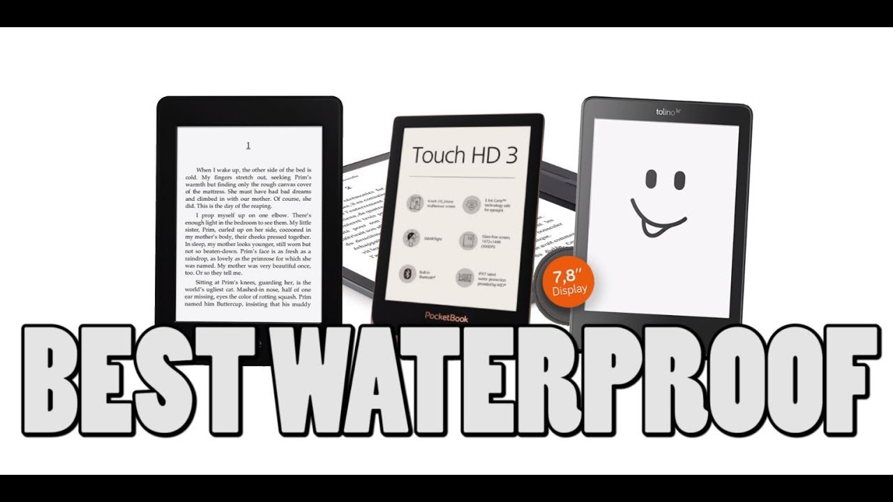 Top Waterproof e-Readers of 2019