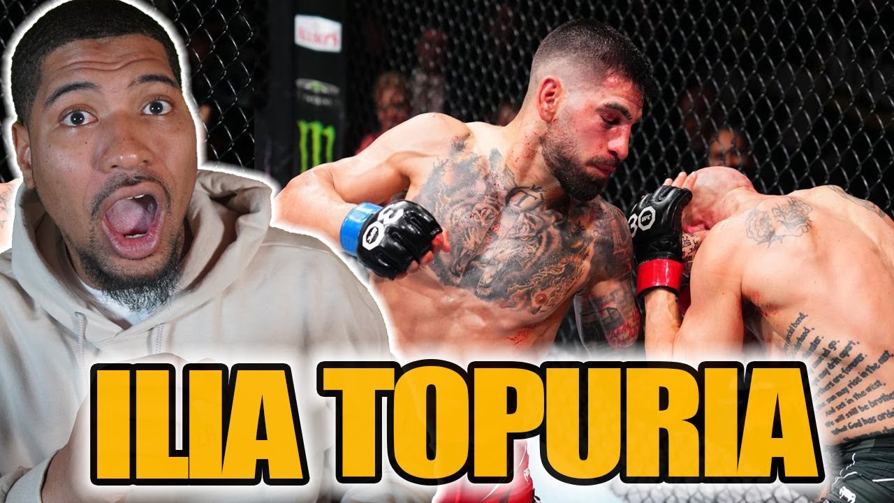 NEW MMA FAN REACTS TO: Ilia Topuria is RELENTLESS