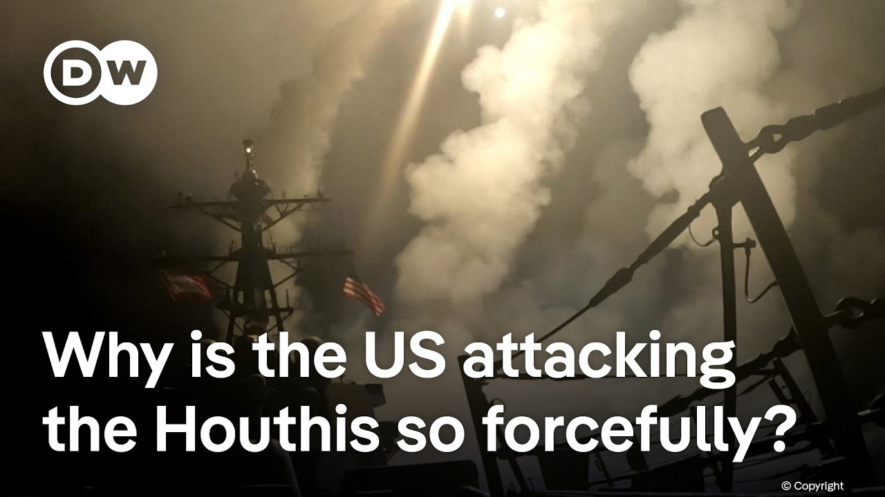 Houthi rebels claim retaliation for US airstrikes |&nbsp;DW News