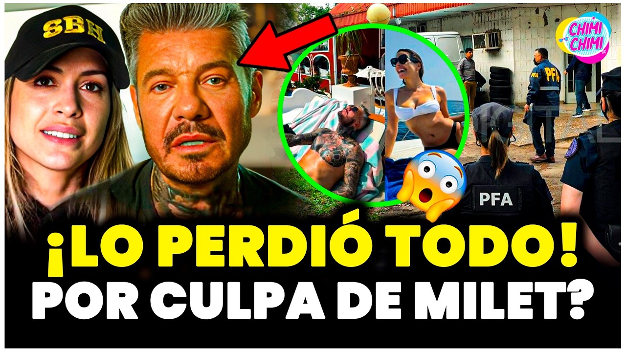 Marcelo Tinelli es embargado tras viaje millonario a Europa con Milett Figueroa