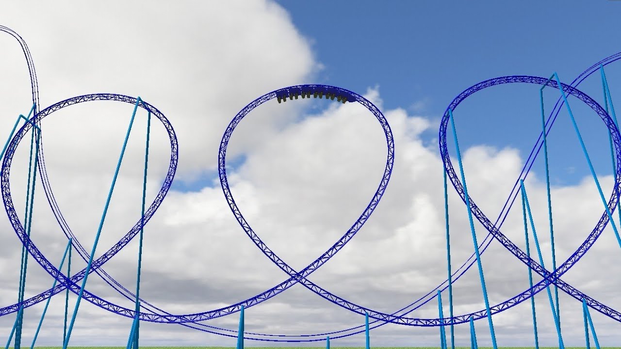 Ultimate Coaster - Triple loop POV