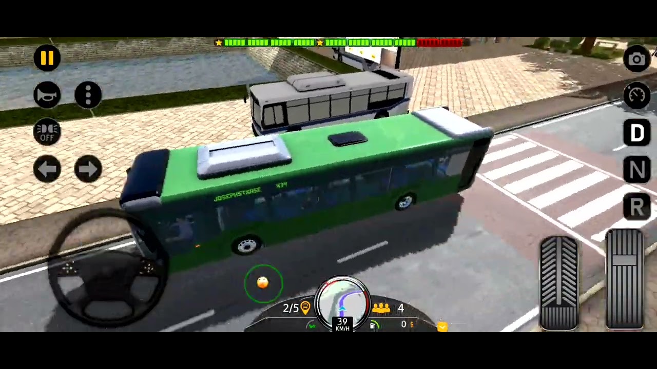 New Modern Luxury Bus Driving Simulator 3D Game - Bus Android Gameplay 🚍 🎮 Game: Bus Simulator