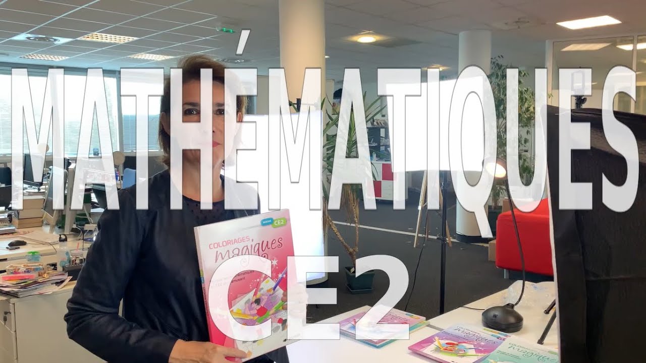 CE2 Math&eacute;matiques - Coloriages magiques | Par Sandra Bo&euml;che, &eacute;ditrice