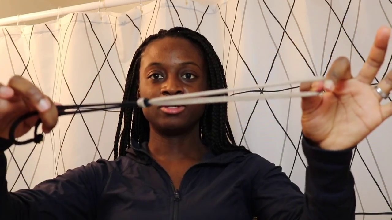 How to : Put tight braids into a PonyTail