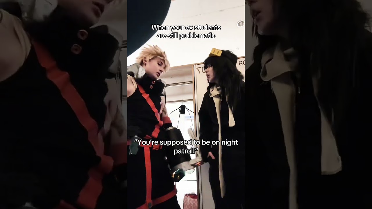 #hehim #cosplay #mha #bnha #bakugou #myheroacademia #funny #mhatimeskip #aizawa #aizawashouta #bkg