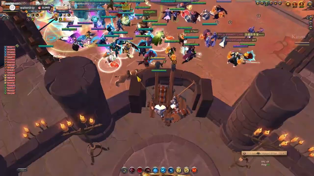 Life Curse Summers vs Maharlika Castle fight