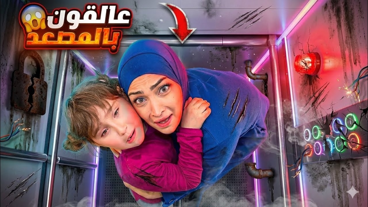علقنا بالمصعد ملك وكتاليا خافو كتير  - عملنا تحدي المحشي قبل رمضان ! 