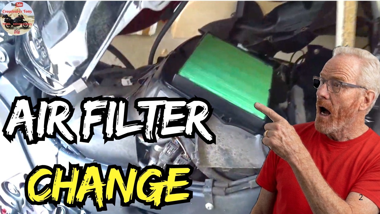 AIR FILTER CHANGE ON VFR 1200X,  Beware of small problems