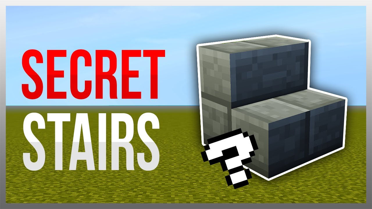 ✔️ СЕКРЕТНАЯ лестница на этаже (обучение по Redstone)