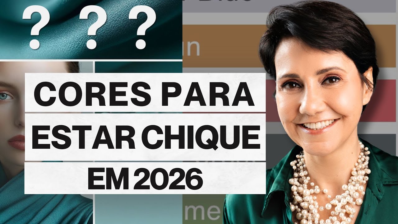 COMO SER uma mulher CHIQUE em 2026 usando ESSAS CORES! DESCUBRA AGORA