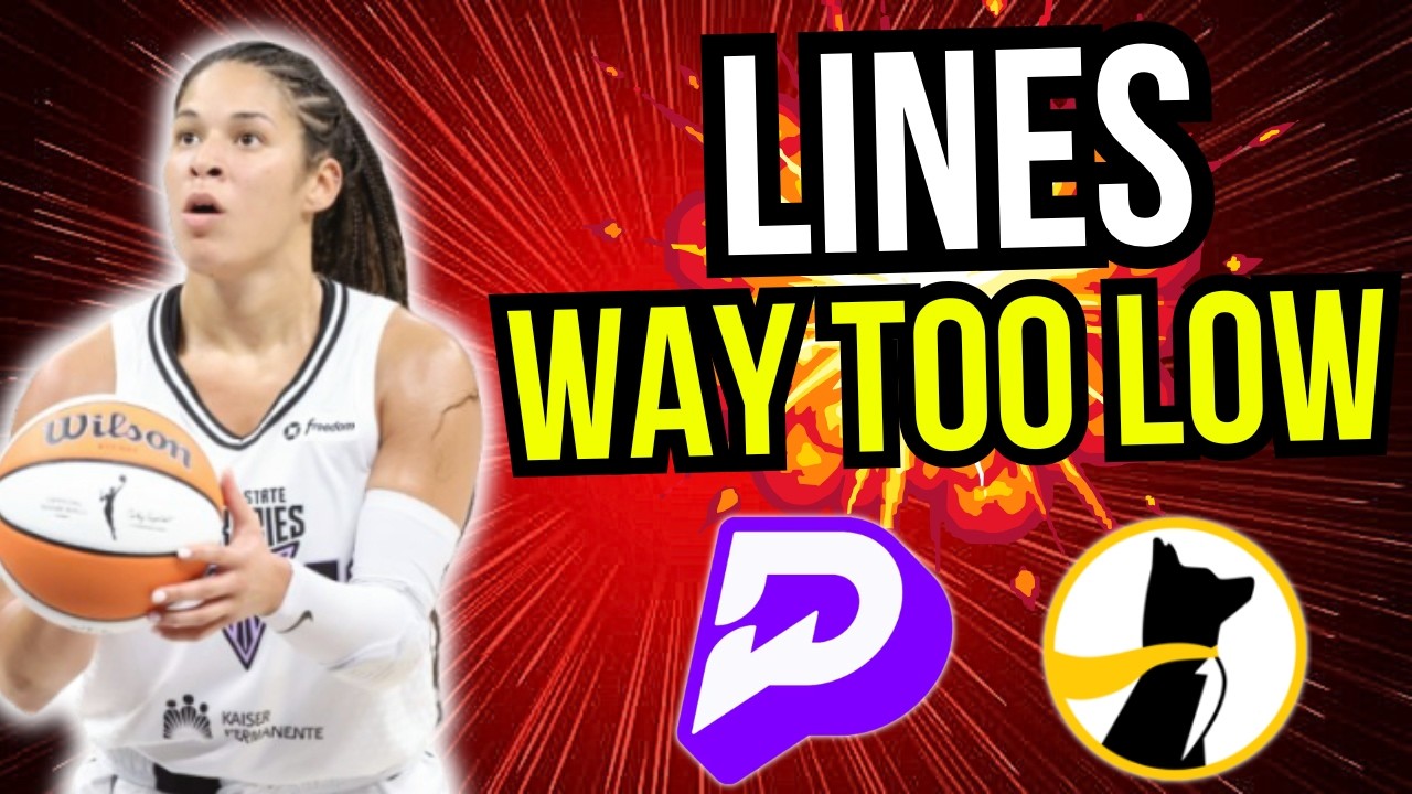 (4-0 победа всухую🧹) Лучшие прогнозы на матчи WNBA сегодня!! Понедельник, 6 июля | PrizePicks и U...