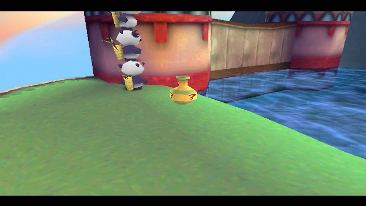 Spyro 3: Year of the Dragon (PS1) walkthrough - Bamboo Terrace