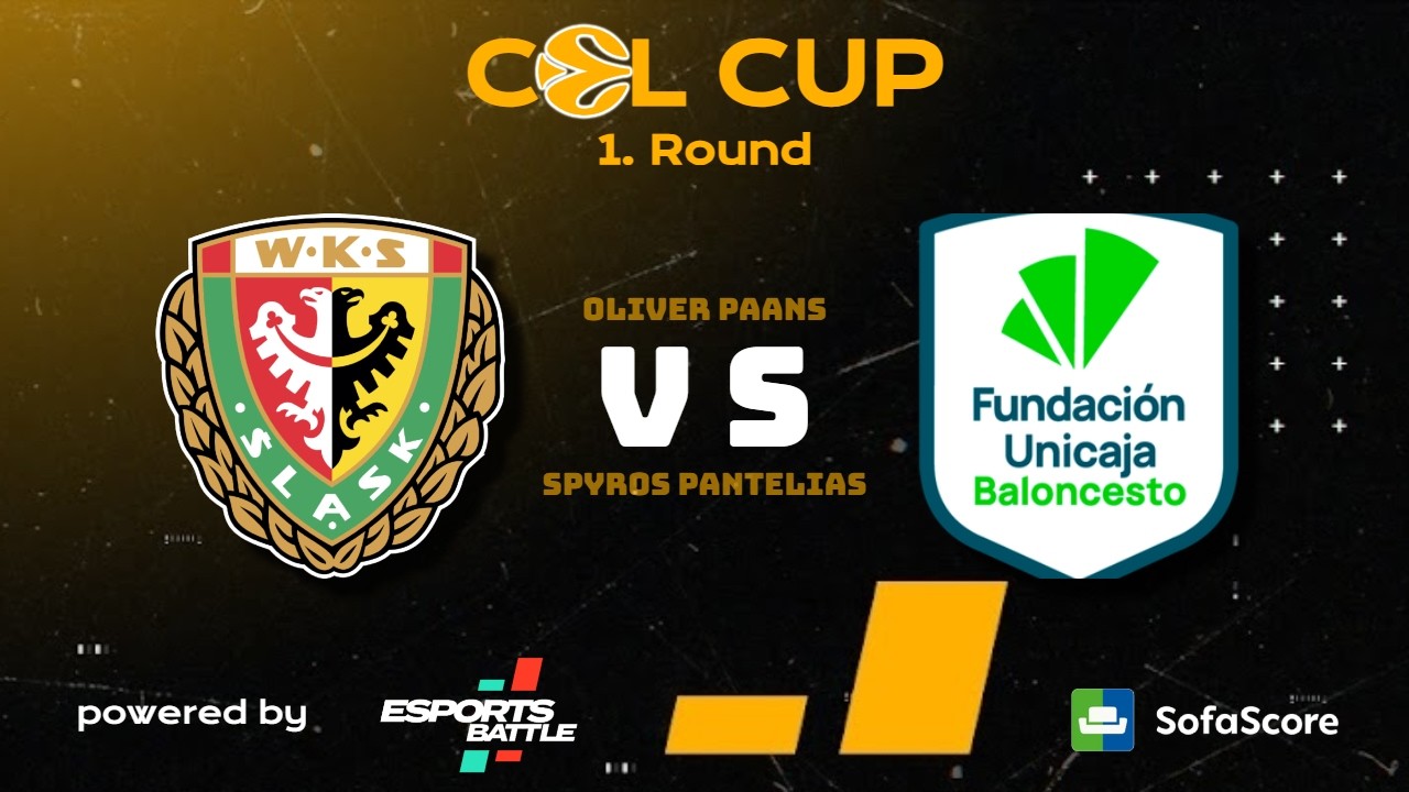 CEL Cup 1st round: Slask Wroclaw vs Unicaja Malaga | Olivier Paans vs Spyros Pantelias