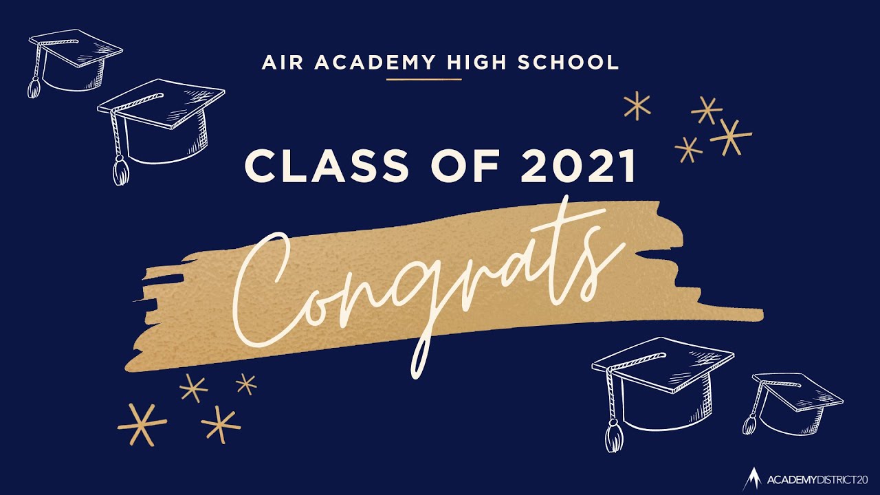 Air Academy High School graduation livestream