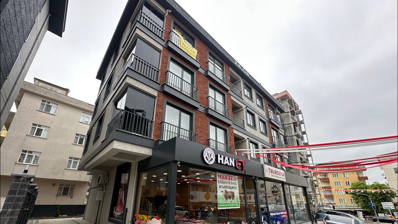KARTAL SOĞANLIK MERKEZDE SATILIK SIFIR 3+2 TERASLI 160 m2