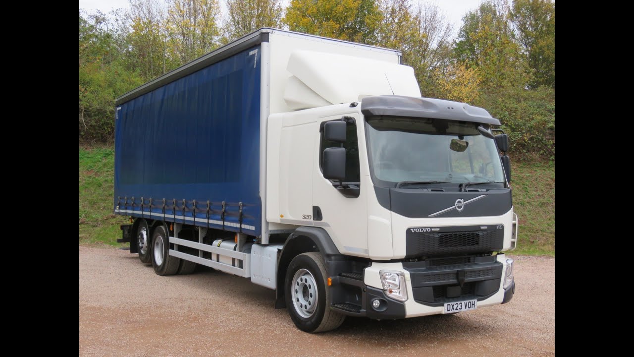 2023 23 Volvo FE 320 with Moffett Kit Euro 6 - 6x2 Rear Lift & Steer Curtainsider DX23VOH