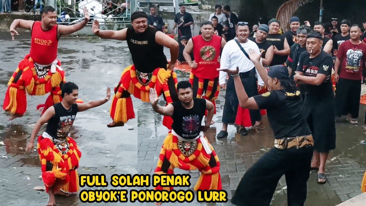 PENAK BANGET SOLAH SEREKAN PARA PEMBARONG KONDANG REOG PONOROGO