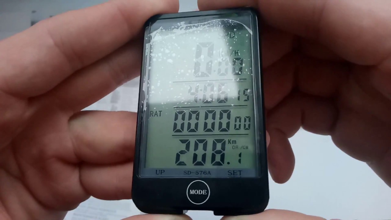 Проводной велокомпьютер sunding sd 576a (576c) bicycle computer обзор, настройка, инструкция, отзывы