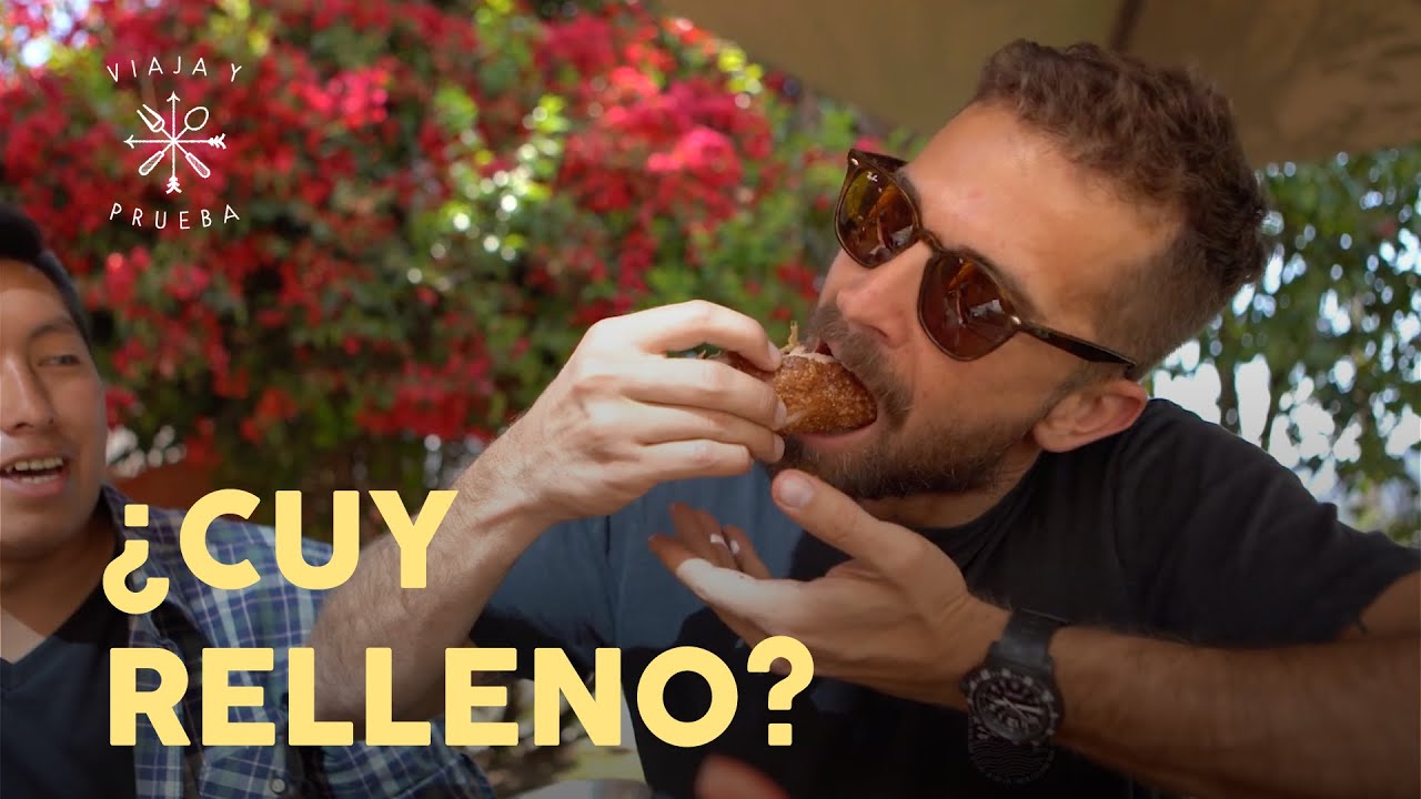 PROBANDO MI PRIMER CUY RELLENO - Viaja y Prueba en Abancay.
