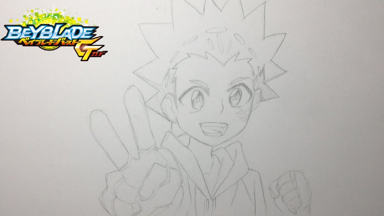 Drawing Valt Aoi [Beyblade Burst Rise/GT]
