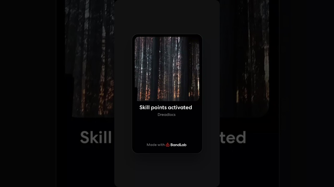 Skill points activated 
