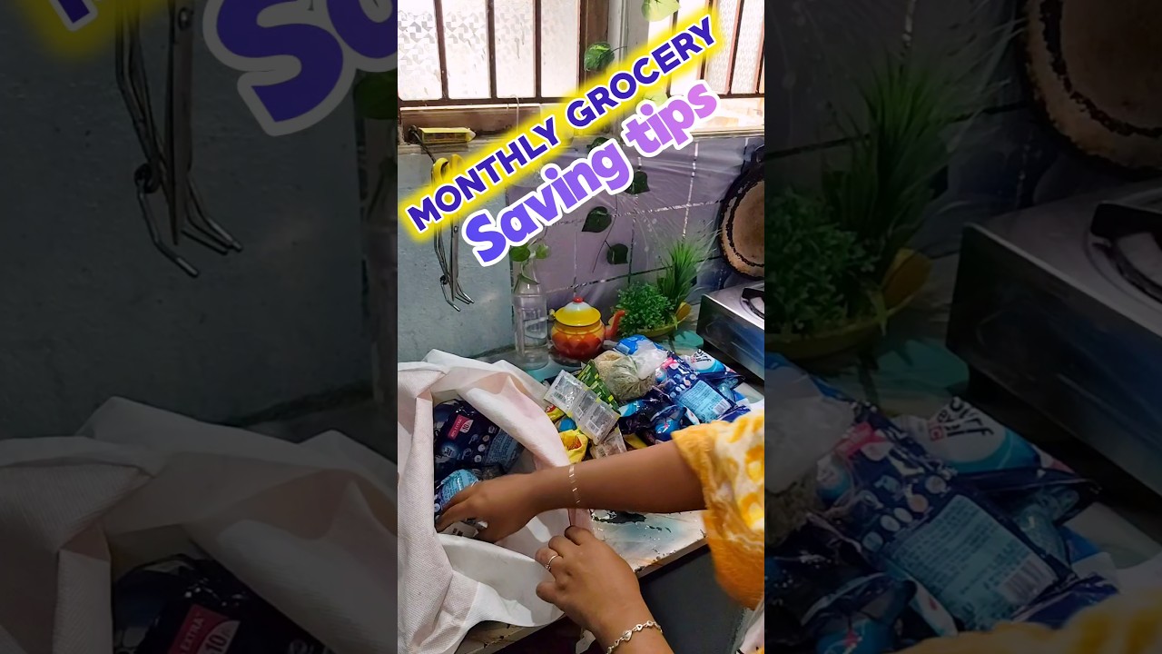 💰1130/-only🤯monthly grocery shopping & saving🛒#monthlygrocery#savings#shorts#shortvideo#shortsfeed