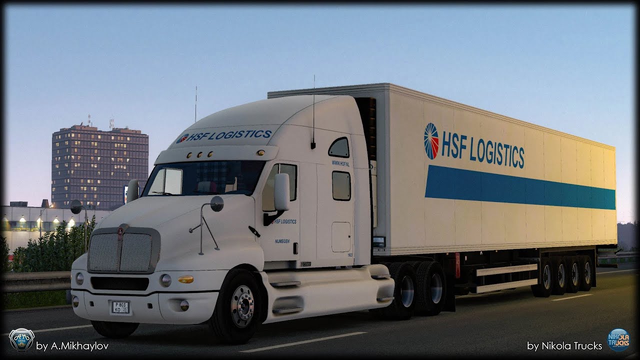 🚚обзор на Kenworth T2000 ETS 2 для 1.51 1.15.s#D_truck_TV#konamee_tv#владимир#ATS#ETS2#ETS#18wos#18🚛