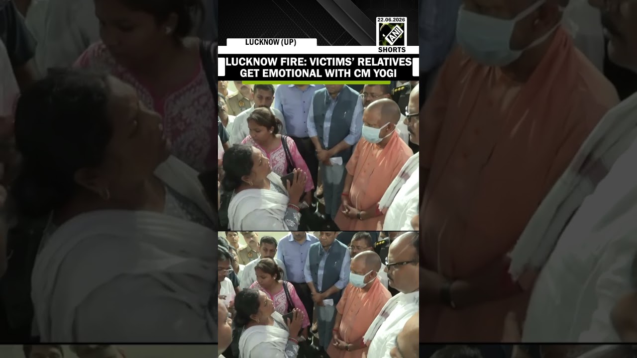 Lucknow Coaching Centre Fire: Victims&rsquo; relatives get emotional with CM Yogi at KGMU hospital