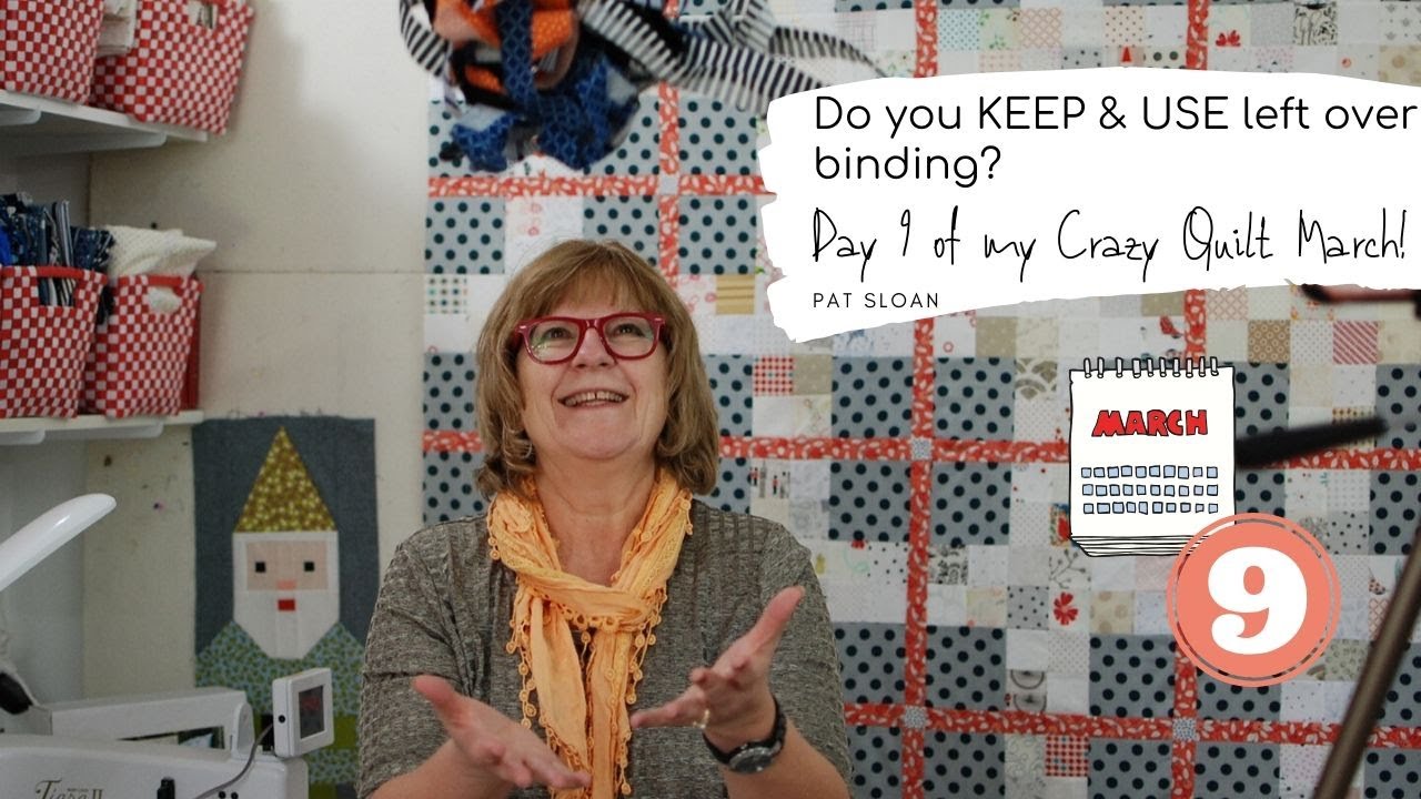 What do you do with leftover Binding?