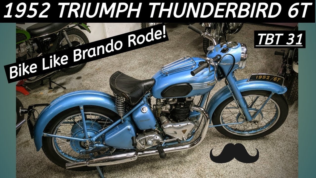 Truly Beautiful Triumph Thunderbird 6T of 1952 - Wahoo! - TBT 31