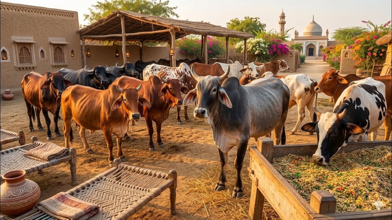 Extreme Village Life in Pakistani Desert Cholistan || living in mud house with water crises