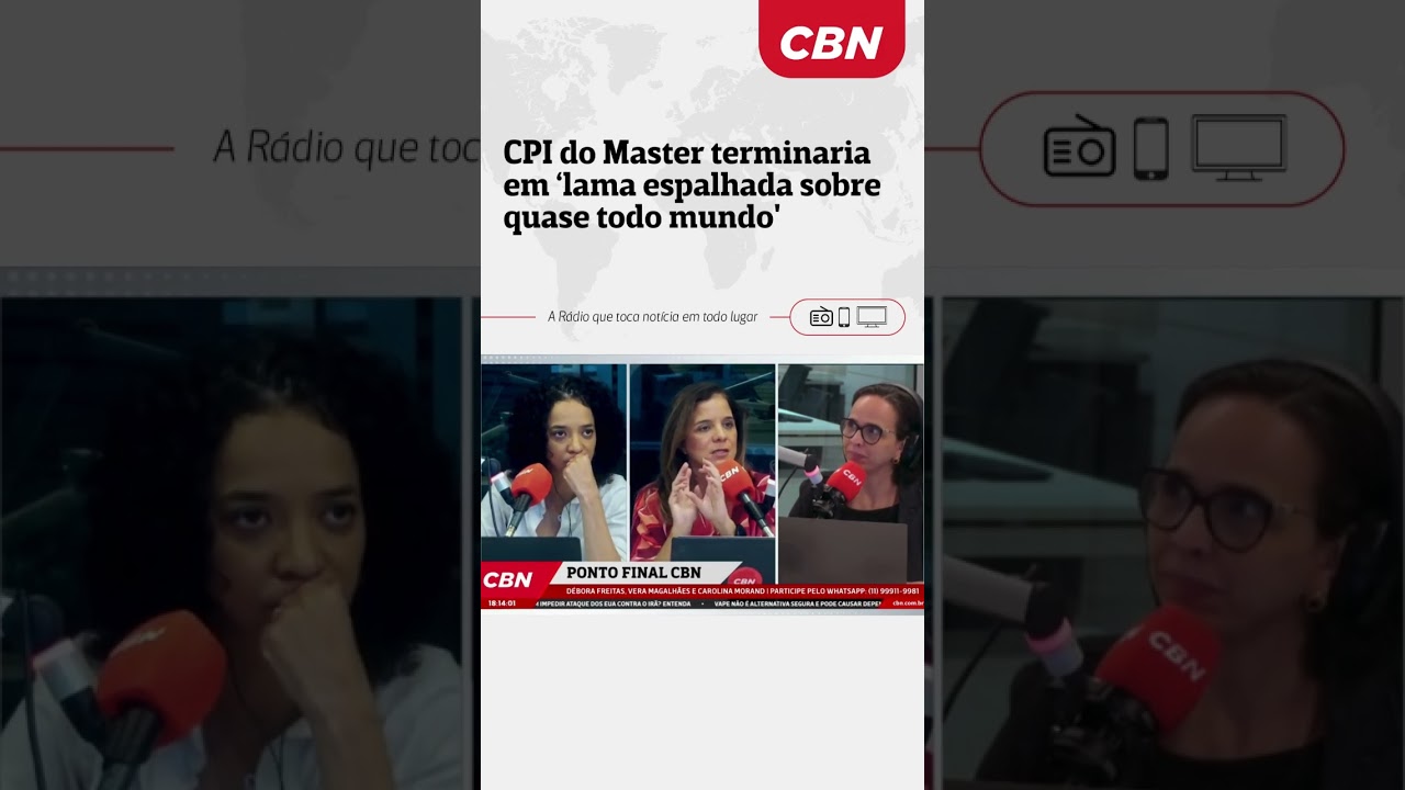 CPI do Master terminaria em &lsquo;lama espalhada sobre quase todo mundo'