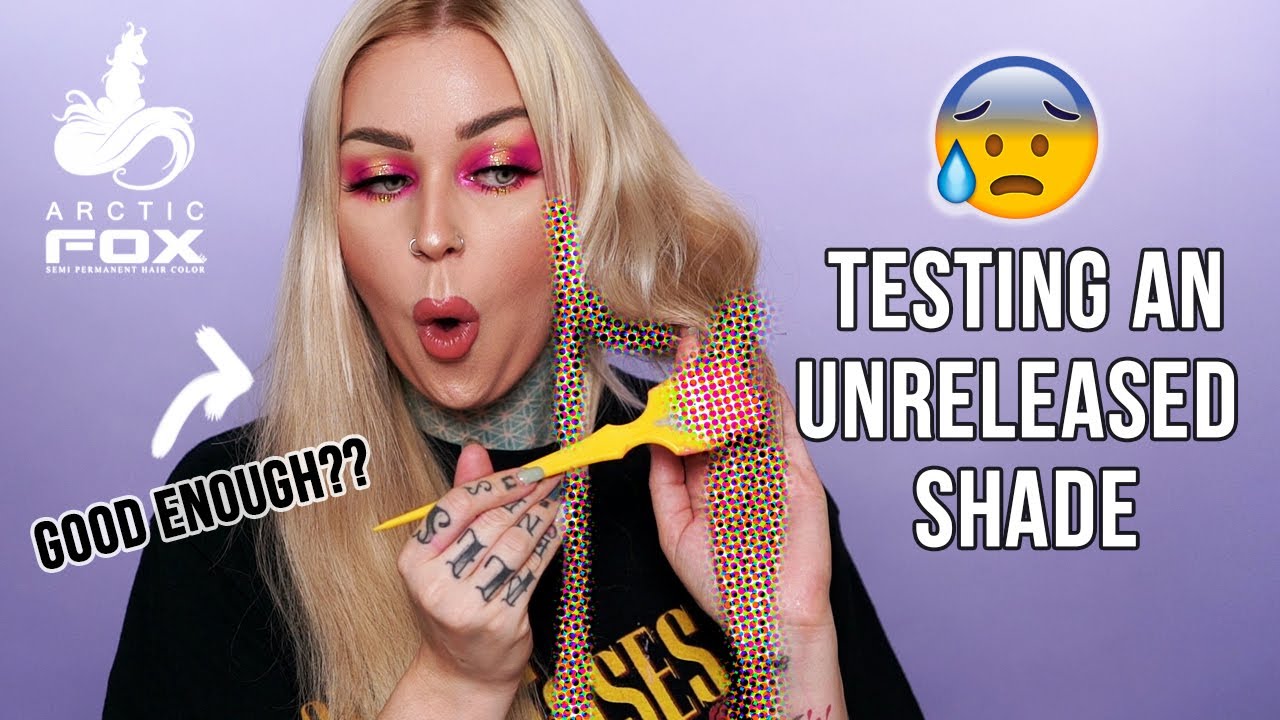 TESTING an UNRELEASED Arctic Fox Shade! | Kristen Leanne