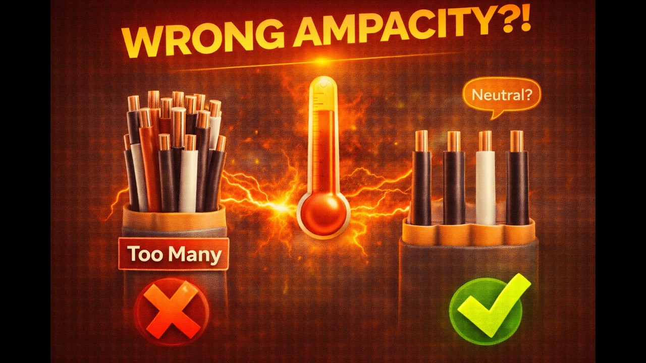 Applying Conductor Ampacity Adjustments and Corrections