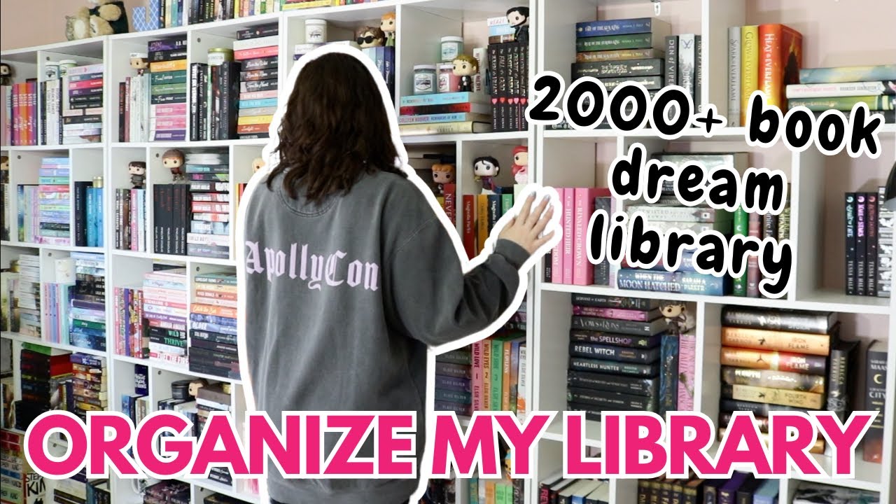 Organize My Bookshelves With Me 📚 Complete Library Overhaul