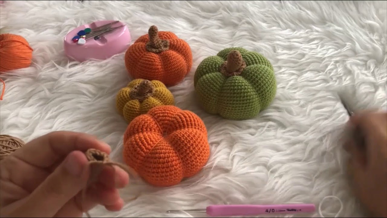 Amigurumi Bal Kabağı Yapılışı-4