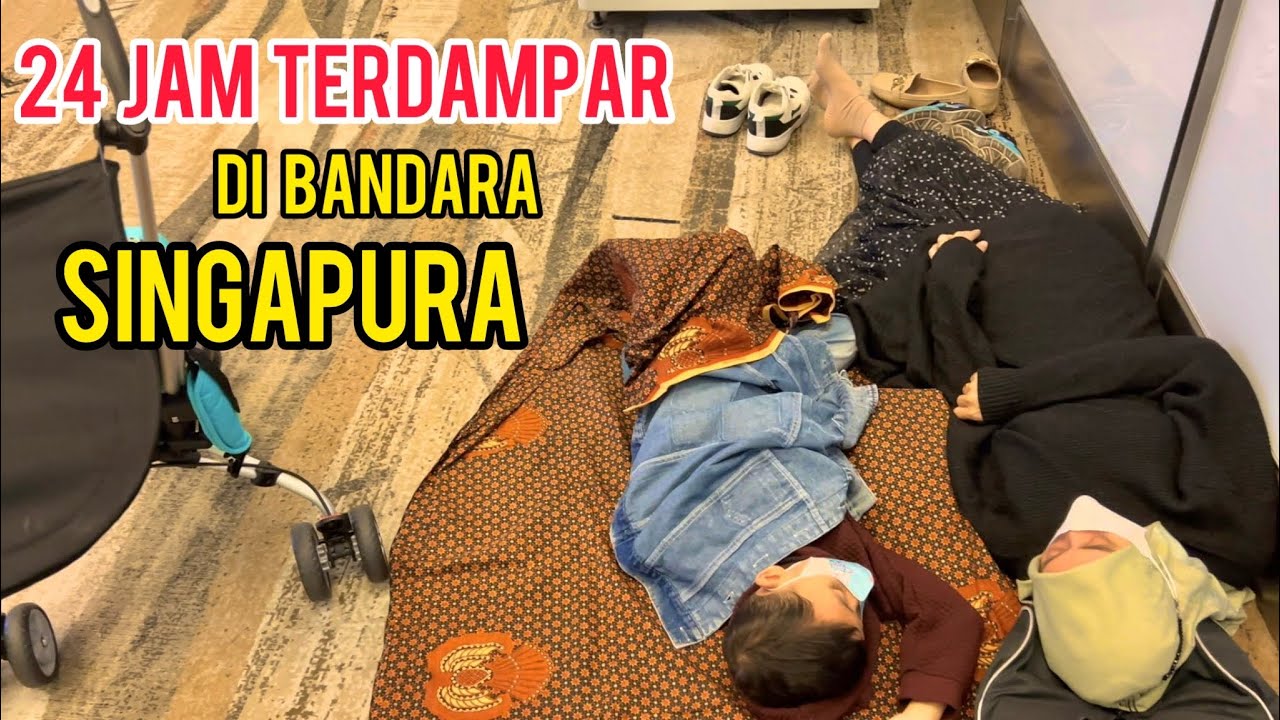 TIDUR DI BANDARA TERBAIK DUNIA CANGI INTERNASIONAL AIR PORT SINGAPURA❗️❗️ EXPLORE AIR TERJUN JEWEL