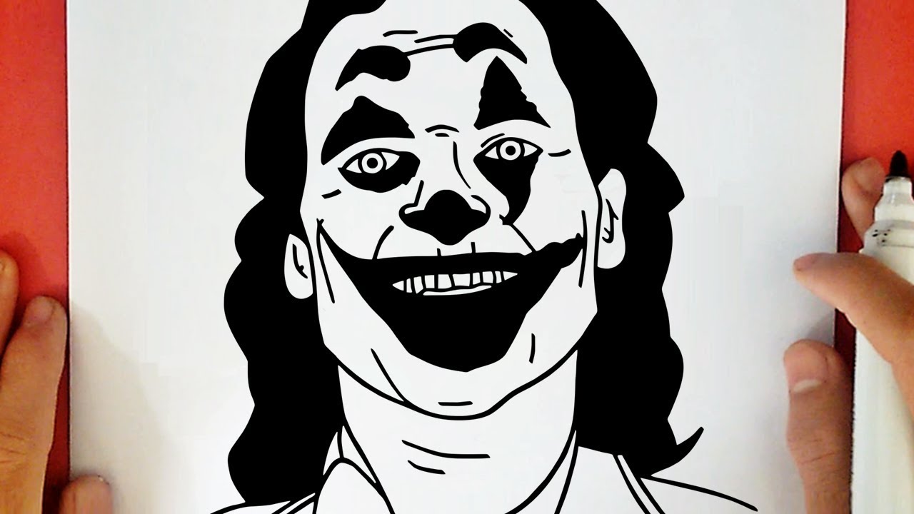 COMMENT DESSINER LE JOKER JOAQUIN PHOENIX