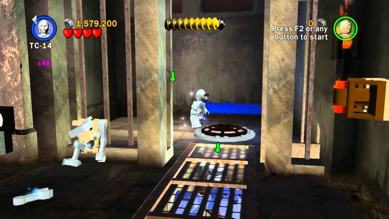 Let's Play Lego Star Wars: The Complete Saga - Ep 6 Ch 1 ~ Jabba's Palace ~ Free Play 1 of 1