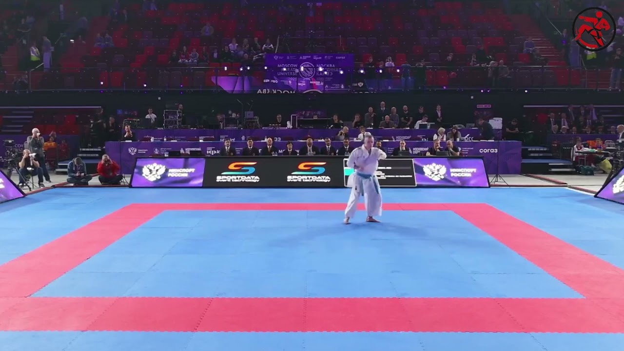 MIJAC VLADIMIR (MNE) vs ANUCHIN PAVEL (RUS) | Male kata bronze medal | Moscow karate universe 2025