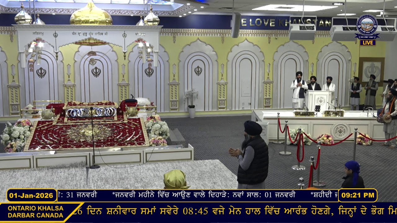 Live From Gurudwara Ontario Khalsa Darbar