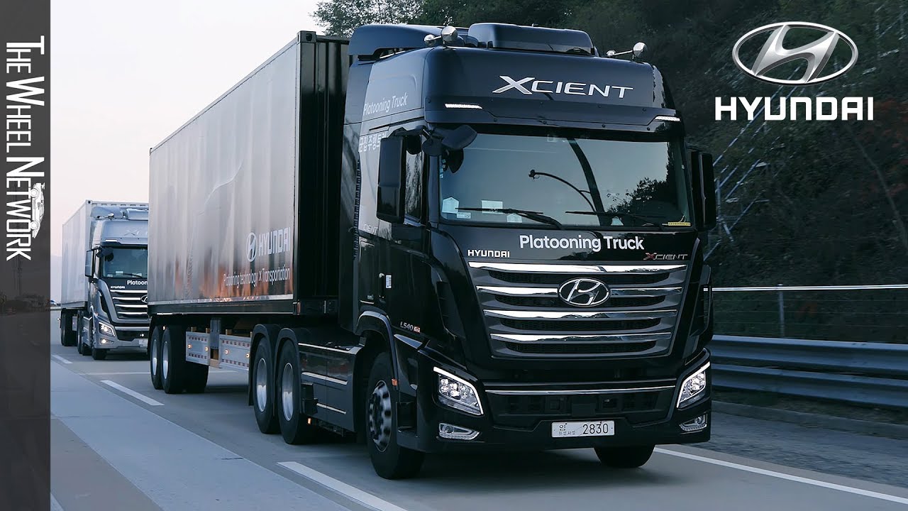 Hyundai Xcient 40-Ton Platooning Truck