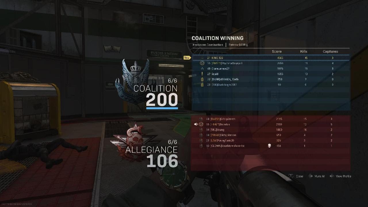 Modern Warfare® - Hardcore Domination 45 Kills