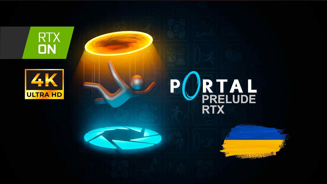 Portal: Prelude RTX Українською ч.1 4K 60FPS Увага! Може раптово обірватись!