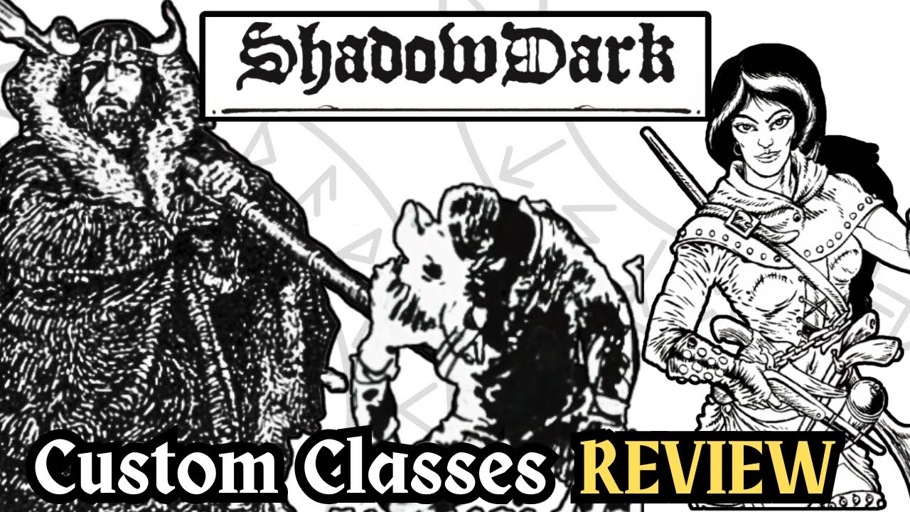 Shadowdark Custom Class Review – Hrafn, Dredgevermin, & Sharpshooter Breakdown!